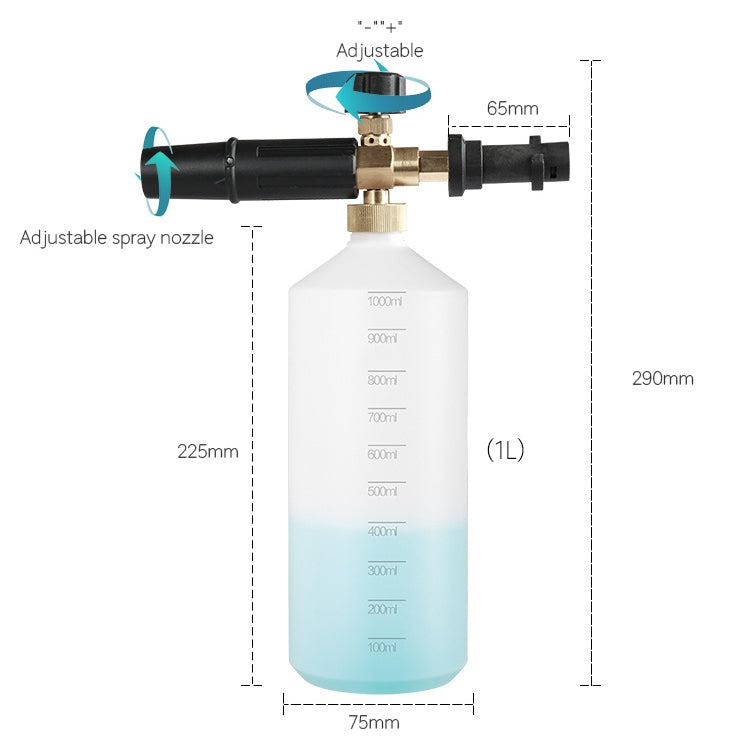 High Pressure Car Wash Foam Pot Copper Spray Head PA Pot(For SL-10-Kacher-K-Sreies) - Car Washer & Accessories by buy2fix | Online Shopping UK | buy2fix