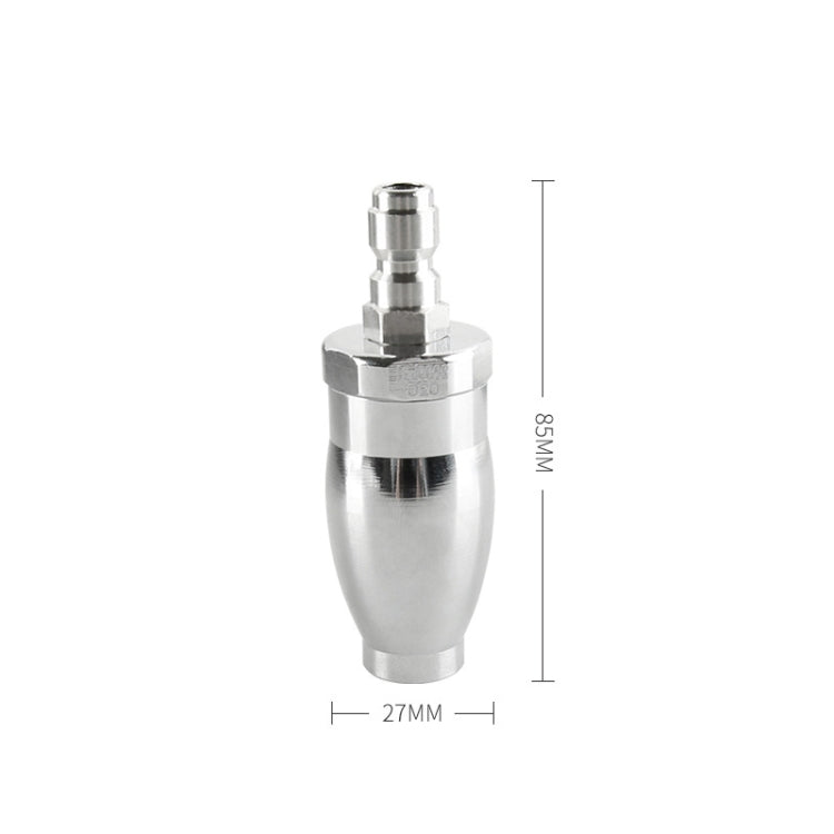 Electroplated Pure Copper Rotating Nozzle 360 Degree Fast Rotation 1/4 Quick-Insert Ceramic Spool - Car Washer & Accessories by buy2fix | Online Shopping UK | buy2fix