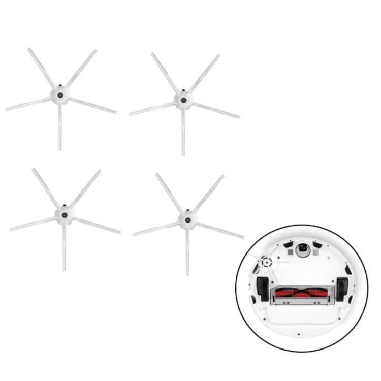 16 PCS/Set Main Brush + Side Brush + Haipa Filter For Xiaomi/Robok Sweeping Robot - For Xiaomi Accessories by buy2fix | Online Shopping UK | buy2fix