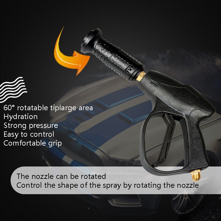 High-Pressure Car Wash Nozzle Cleaning Machine Brush Pump Accessories, Specification: Short Section 35 cm(Inner Wire 22x1.5mm) - Car Washer & Accessories by buy2fix | Online Shopping UK | buy2fix