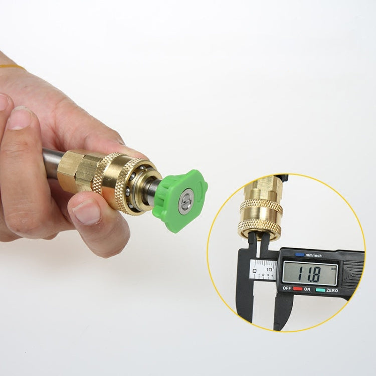 2 PCS High-Pressure Water Sprinklers Live Connection And Quick Plug-In Sockets For Threaded Connection Of Washing Machine Nozzles, Specification: Inner G1/4 - Car Washer & Accessories by buy2fix | Online Shopping UK | buy2fix