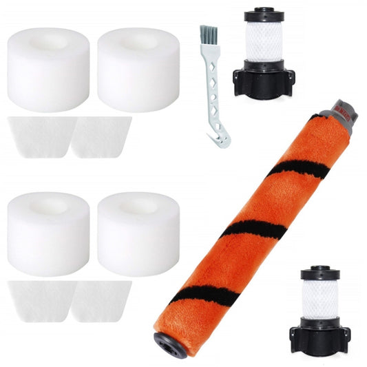 Handheld Vacuum Cleaner Main Brush + Small Brush + Filter + Replacement Sponge For Shark IF100(8 PCS/Set) by buy2fix
