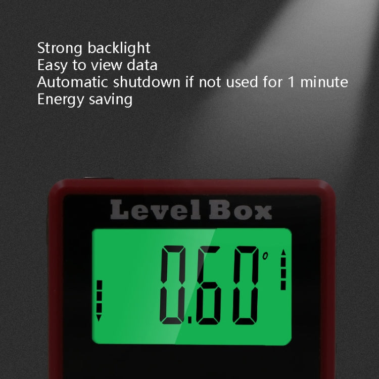Precision Digital Inclinometer Electron Goniometers 4x90 Degree Magnetic Base Digital Protractor Angle Finder Bevel Box(Inclinationery) - Other Tester Tool by buy2fix | Online Shopping UK | buy2fix