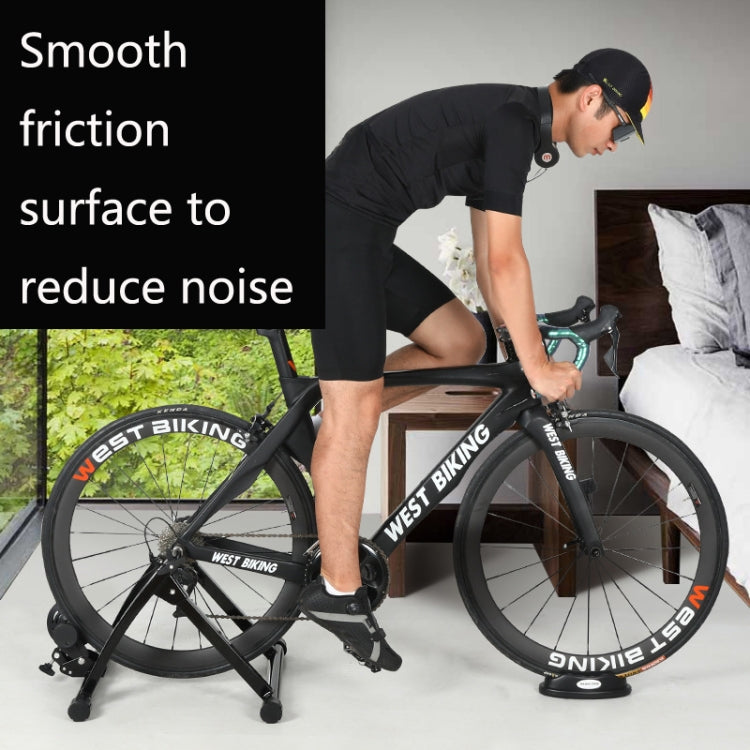 WEST BIKING YP1402008 Bicycle Parking Rack Indoor Cycling Training Platform Fitness Equipment Road Mountain Bike Parking Rack(Black) by WEST BIKING