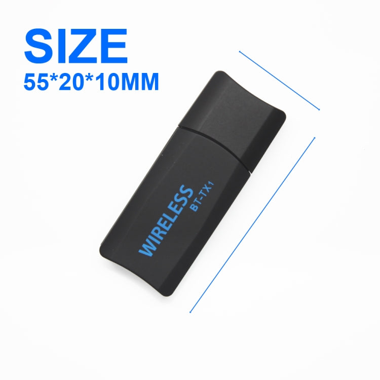 BT-TX1 2 in 1 Bluetooth Wireless 3.5mm Audio Transmitter USB Adapter for TV Computer - Android TV Sticks by buy2fix | Online Shopping UK | buy2fix