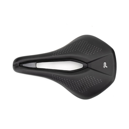 PROMEND SD-566 Road Bike Hollow Comfortable Saddle Carbon Fiber Saddle, Size: M(Black) by PROMEND