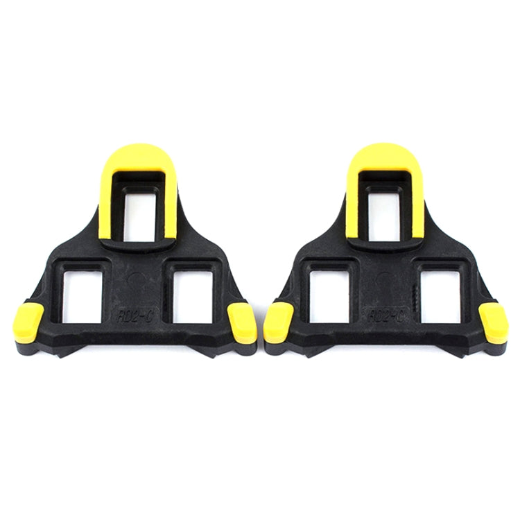 PROMEND Road Mountain Bike Shoe Lock Cleat Self-Locking Pedal Cleat(Highway Car Lock Yellow) - Pedals by PROMEND | Online Shopping UK | buy2fix