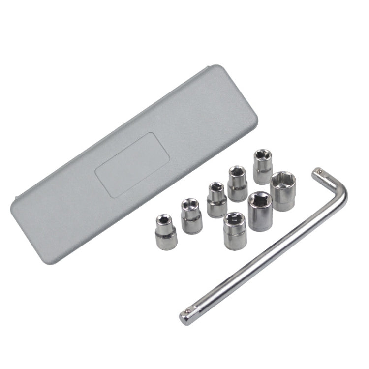 10 PCS / Set CY-0117 Sleeve Combination Tool Set Ratchet Repair Emergency Tricycle Auto Repair Multi-Function Set - Hand Tool Sets by buy2fix | Online Shopping UK | buy2fix