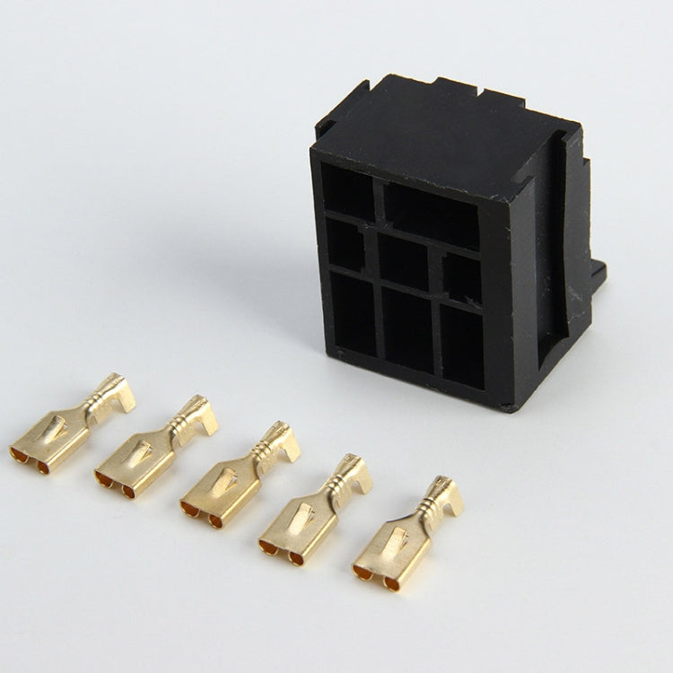 20 Sets D2K5PS 5-pin Automotive Plastic Handle Relay Socket with Terminal - Relays by buy2fix | Online Shopping UK | buy2fix