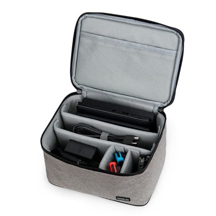 Baona BN-X002 Game Consoles Full Set Accessories Protection Storage Box For Nintendo Switch(Grey) by Baona