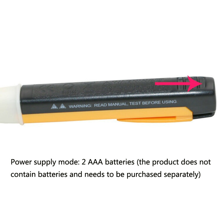 Non-Contact Electronic Digital Display Electric Pen Safety Induction Electric Pen With LED(A12D01) - Current & Voltage Tester by buy2fix | Online Shopping UK | buy2fix