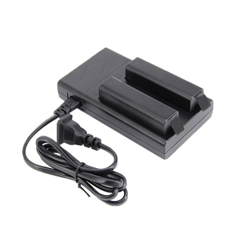 Jinnet 2 PCS Smart Dual Charge Handheld Gimbal Camera Battery Charger For DJI/Osmo(US Plug) - Battery Wall Charger by Jinnet | Online Shopping UK | buy2fix