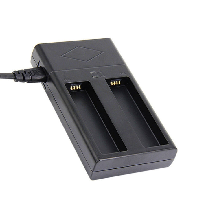 Jinnet 2 PCS Smart Dual Charge Handheld Gimbal Camera Battery Charger For DJI/Osmo(US Plug) - Battery Wall Charger by Jinnet | Online Shopping UK | buy2fix