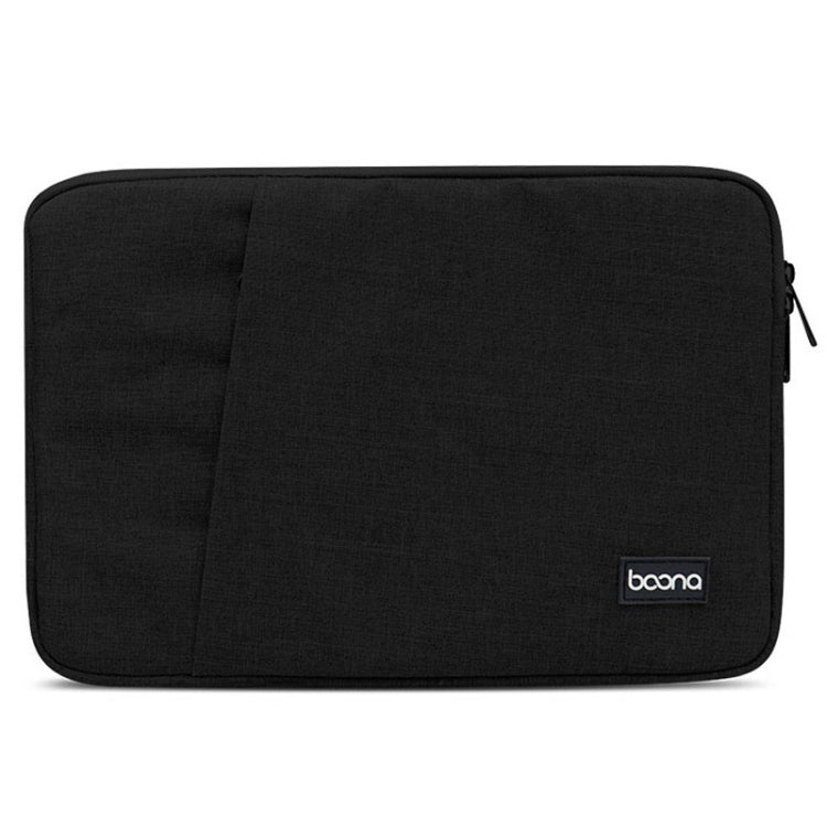 Baona Laptop Liner Bag Protective Cover, Size: 11 inch(Black) - 10 - 11 inch by Baona | Online Shopping UK | buy2fix