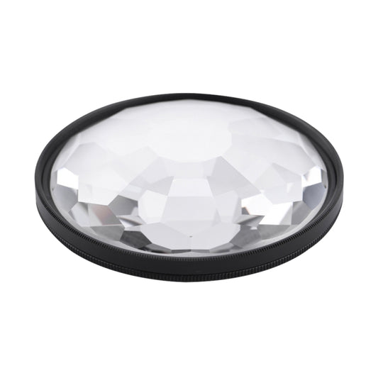 77mm 77mm Kaleidoscope Prism Foreground Blur Camera Glass Filter Lens by buy2fix