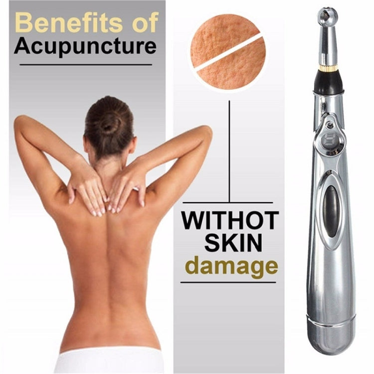 Circulating Energy Automatic Point Finding Meridian Pen Home Pain Electronic Acupuncture Pen Specifications: Only Pen - Massage & Relaxation by buy2fix | Online Shopping UK | buy2fix