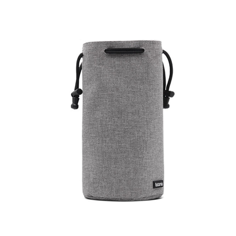 Benna Waterproof SLR Camera Lens Bag Lens Protective Cover Pouch Bag, Color: Round Large(Gray) - Lens Bag by Benna | Online Shopping UK | buy2fix