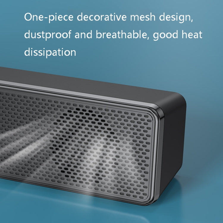 LeerFel Long Computer Wired Speaker Heavy Wellness Computer Multimedia Audio, Specification: 350T (without Bluetooth) - by LeerFel | Online Shopping UK | buy2fix