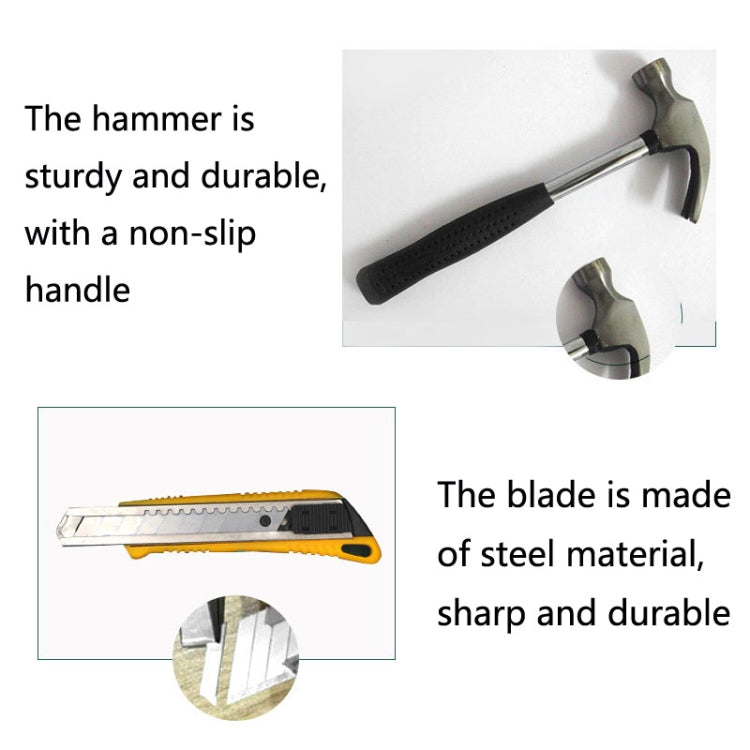 13 In 1 Car Household Multi-Function Hardware Tool Set, Specification: Paperback 8013G-1 by buy2fix