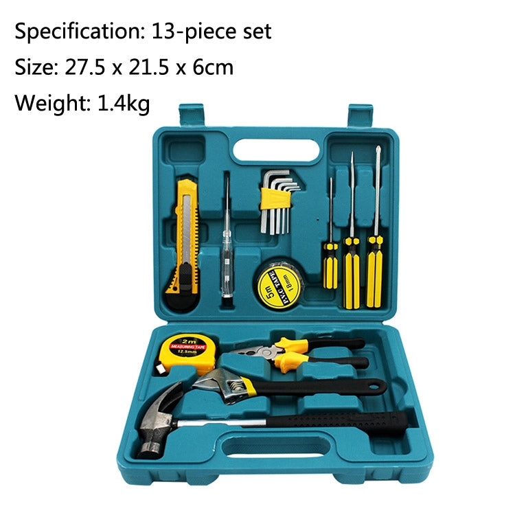 16 In 1 8016G Car Home Hardware Repair Tool Set(Green) - Hand Tool Sets by buy2fix | Online Shopping UK | buy2fix