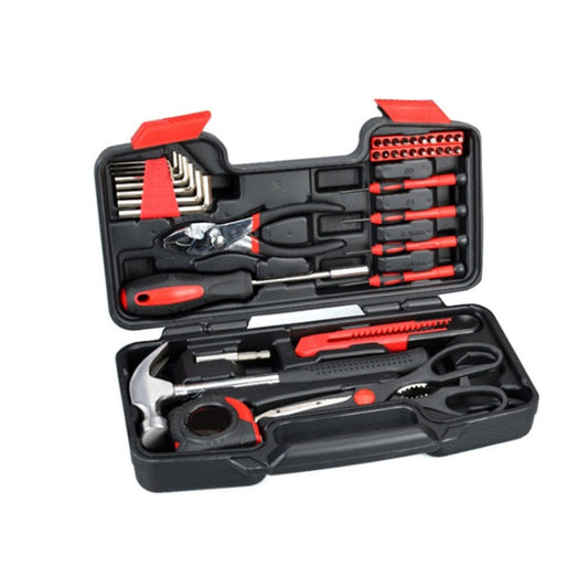 39 In 1 9639 Carbon Steel Auto Repair Tool Set Household Hardware Combination Tool Box - Hand Tool Sets by buy2fix | Online Shopping UK | buy2fix