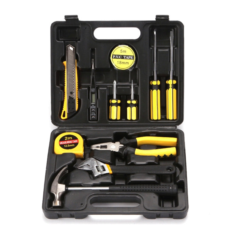 12 In 1 Car Home Dual-Use Hardware Combination Tool Set, Style: Hardcover 8012-1 - Hand Tool Sets by buy2fix | Online Shopping UK | buy2fix