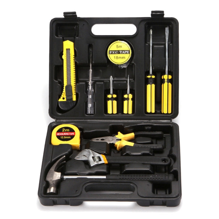 12 In 1 Car Home Dual-Use Hardware Combination Tool Set, Style: Paperback 8012G-1 - Hand Tool Sets by buy2fix | Online Shopping UK | buy2fix
