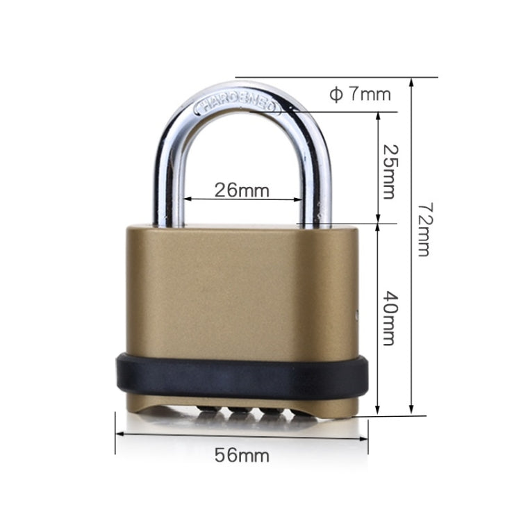 4-Digit Password Padlock For Warehouse Gate - Padlocks by buy2fix | Online Shopping UK | buy2fix