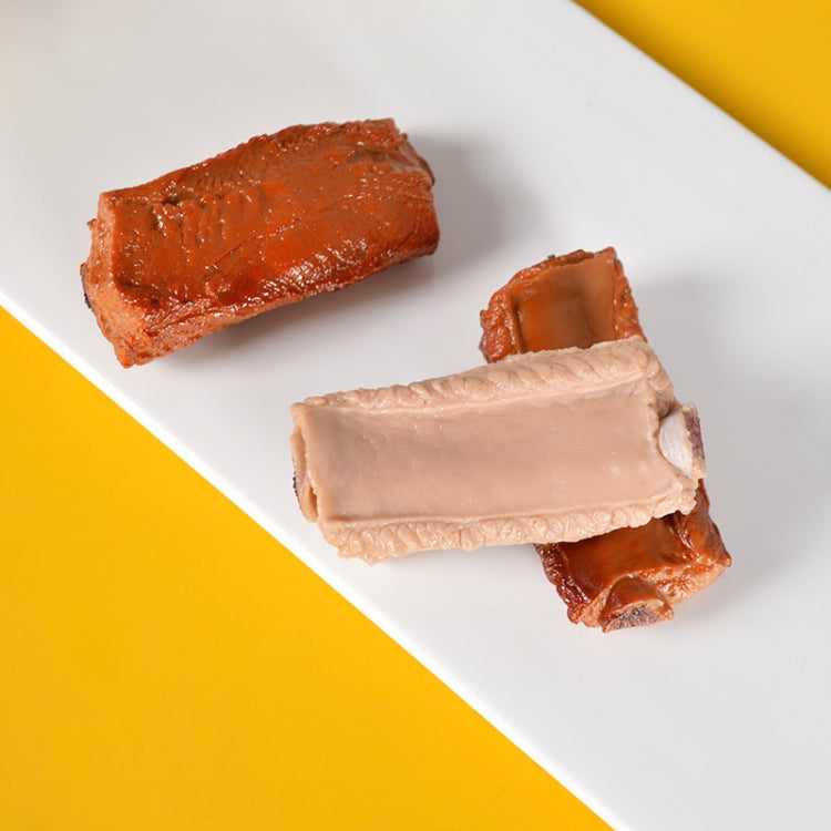 10 PCS Simulation Ribs Model Food Model Shoot Props(Caramel Color) - Food Props by buy2fix | Online Shopping UK | buy2fix