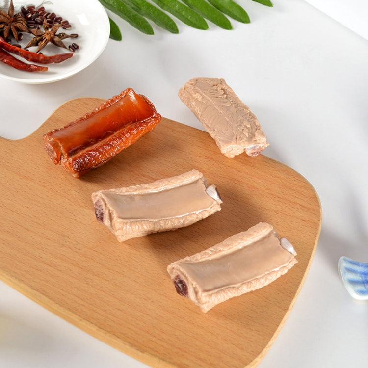 10 PCS Simulation Ribs Model Food Model Shoot Props(Original Color) - Food Props by buy2fix | Online Shopping UK | buy2fix