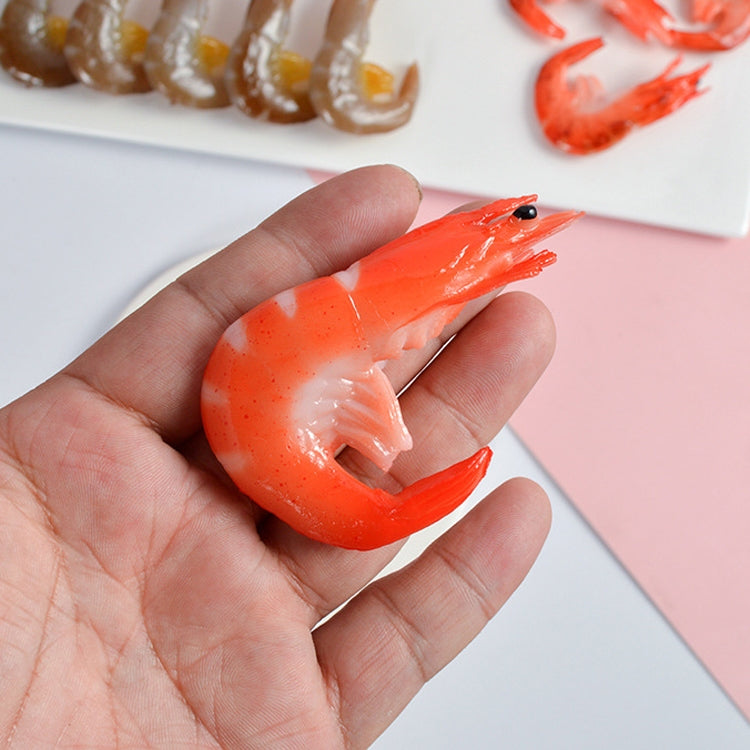 3 PCS Simulation Shrimp Camera Props Children Play House Toys(Big Grilled Shrimp) - Food Props by buy2fix | Online Shopping UK | buy2fix