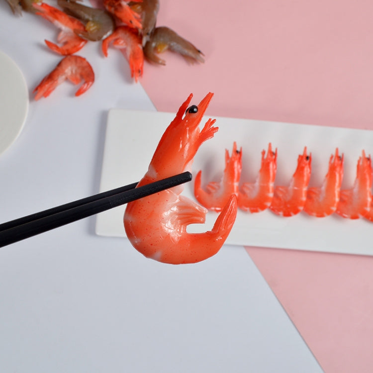 3 PCS Simulation Shrimp Camera Props Children Play House Toys(Big Grilled Shrimp) - Food Props by buy2fix | Online Shopping UK | buy2fix