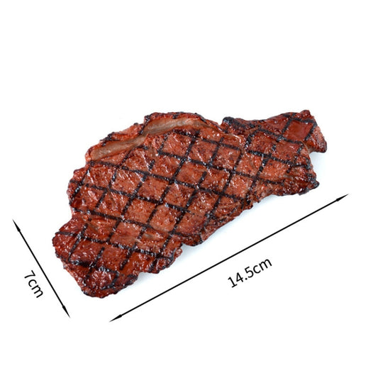 Linger Steak Simulation Food Model Photo Photography Props by buy2fix