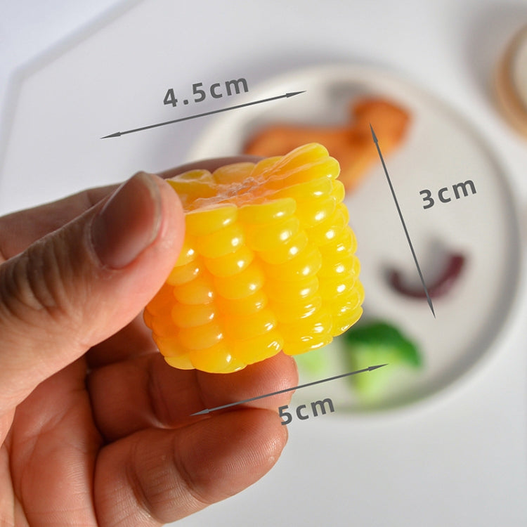4 PCS Corn Simulation Food Model Photo Photography Props - Food Props by buy2fix | Online Shopping UK | buy2fix