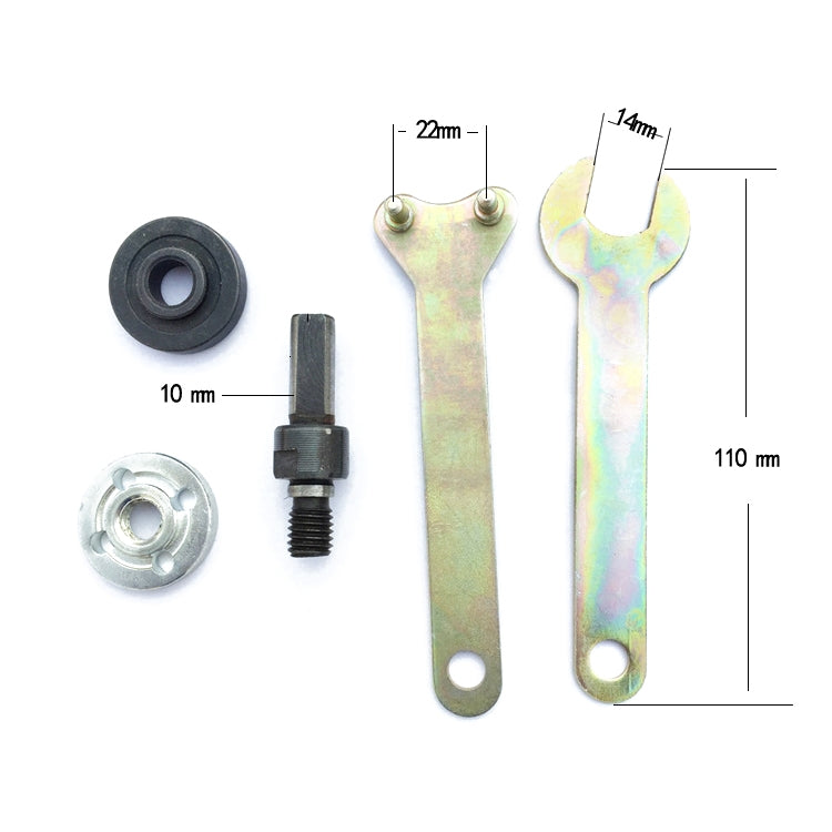 9 in 1 Hand Electric Drill Variable Angle Grinding Cutting Polishing Grinding Converter - Abrasive Tools & Accessories by buy2fix | Online Shopping UK | buy2fix