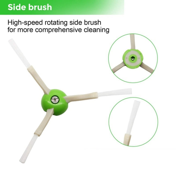 5 PCS Sweeping Robot Side Brush For iRobot Roomba I7+/E5/E6 by buy2fix