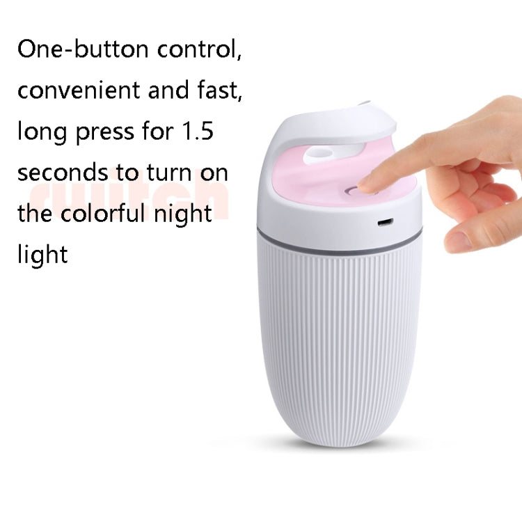BD-MD1 Car Home USB Plug-In Air Purifier Colorful Lighting Humidifier(Pink) - Air Purifiers & Accessories by buy2fix | Online Shopping UK | buy2fix