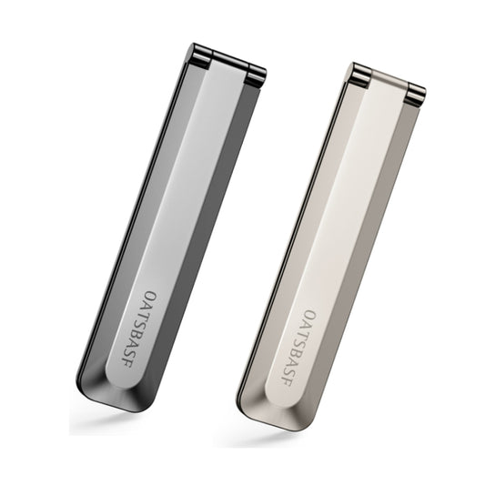 Oatsbasf 03654 Mini Mobile Phone Holder Back Sticker Portable Folding Desktop Multifunctional Magnetic Stand(Grey) by Oatsbasf