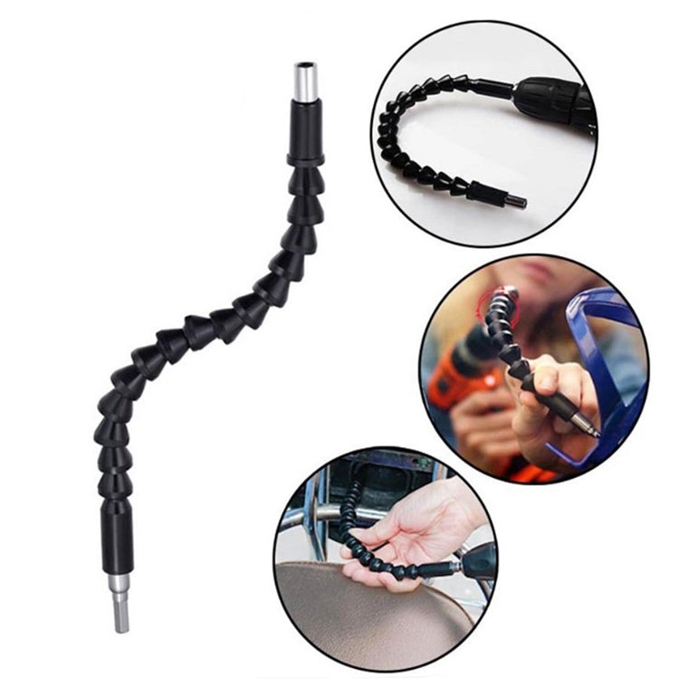 2 Sets Electric Drill Universal Coupling Sleeve Bit Set Multifunctional Flexible Shaft Electric Drill Accessory Set, Style: 11 PCS / Set - Drill & Drill Bits by buy2fix | Online Shopping UK | buy2fix