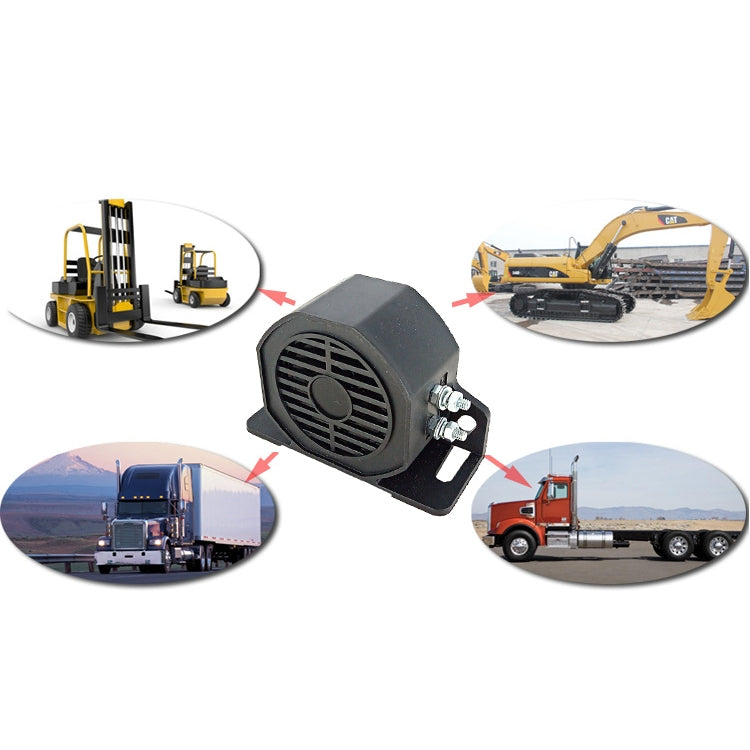 12-48V Car Forklift Truck Truck Excavator Reversing Horn Waterproof Dripping Sound Horn by buy2fix