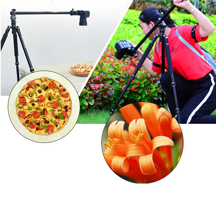 TRIOPO Horizontal Overhead Tripod Heads Multi-directional Central-Axis Lock by TRIOPO