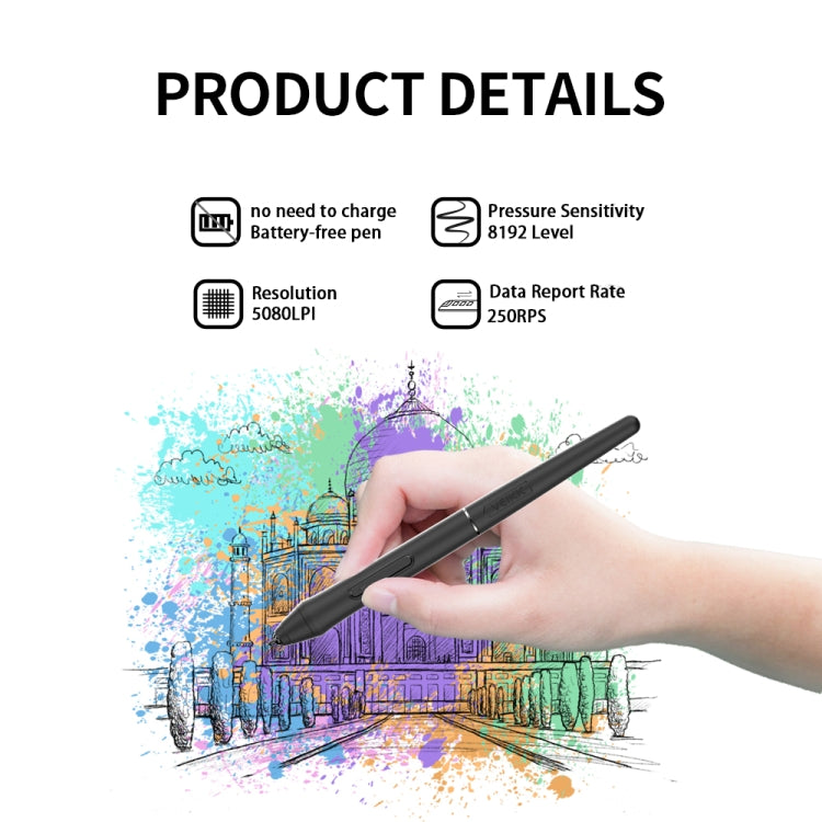 VEIKK VK1060 Hand-Painted Tablet Electronic Painting Board Can Be Connected To Mobile Phone - by VEIKK | Online Shopping UK | buy2fix