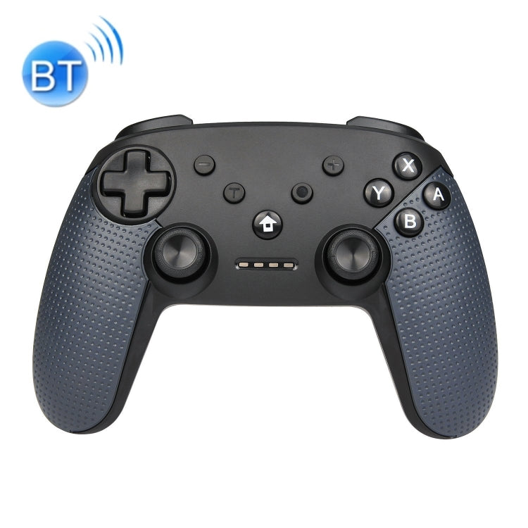 Bluetooth Wireless Gamepad Built-In Dual Motors With TURBO Function Suitable For Switch Pro(Black) - Gamepads by buy2fix | Online Shopping UK | buy2fix