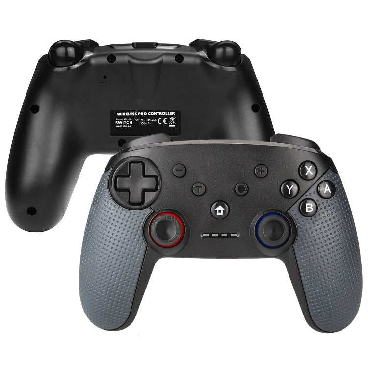 Bluetooth Wireless Gamepad Built-In Dual Motors With TURBO Function Suitable For Switch Pro(Black) - Gamepads by buy2fix | Online Shopping UK | buy2fix