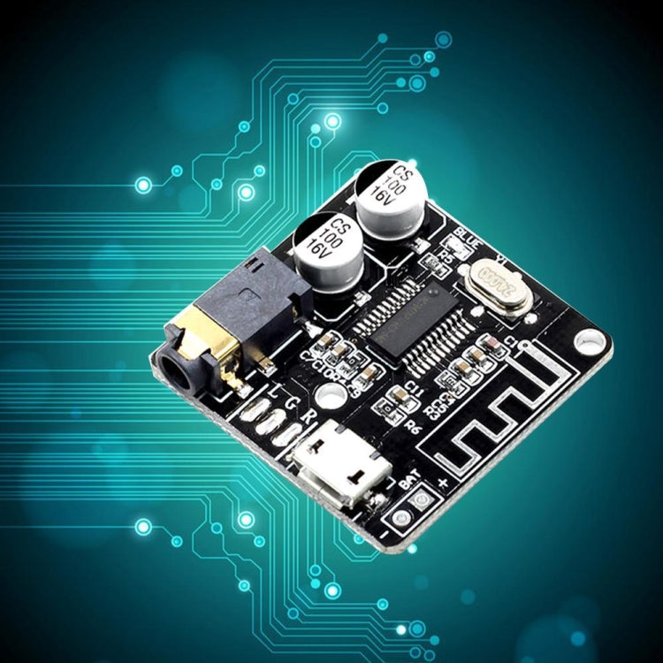 3 PCS DIY Bluetooth 4.1 Audio Receiver Module MP3 Bluetooth Decoder Board Car Speaker Audio Amplifier Board(Black) - Other Accessories by buy2fix | Online Shopping UK | buy2fix