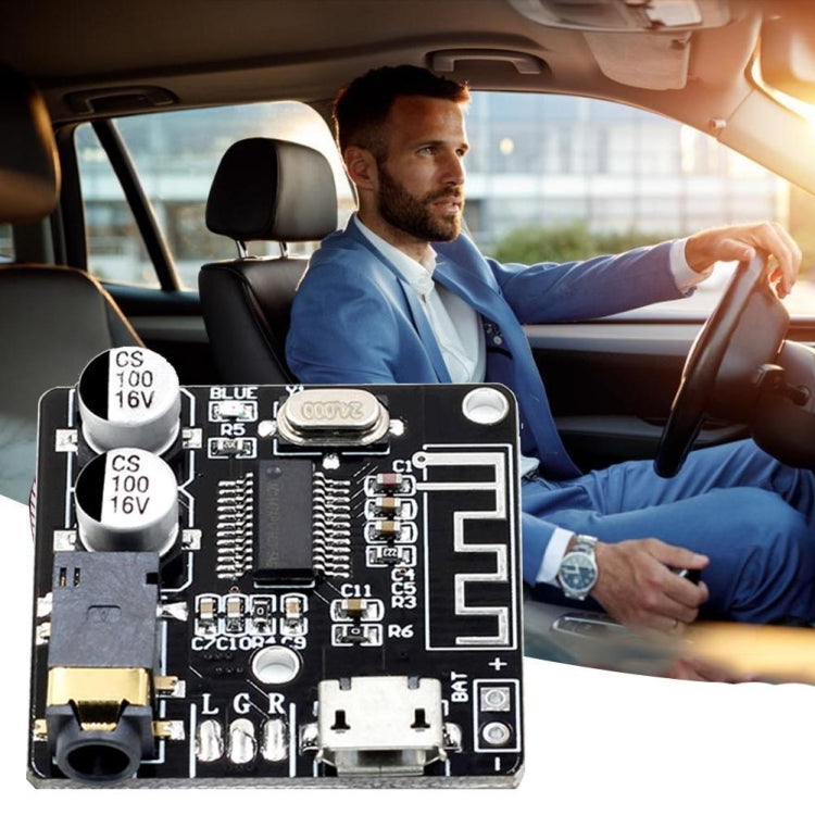 3 PCS DIY Bluetooth 4.1 Audio Receiver Module MP3 Bluetooth Decoder Board Car Speaker Audio Amplifier Board(Black) - Other Accessories by buy2fix | Online Shopping UK | buy2fix