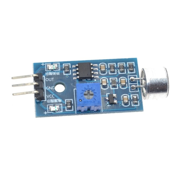 10 PCS Sound Detection Sensor Module Microphone Module Voice Control Whistle Switch For Arduino(Blue Board) by buy2fix