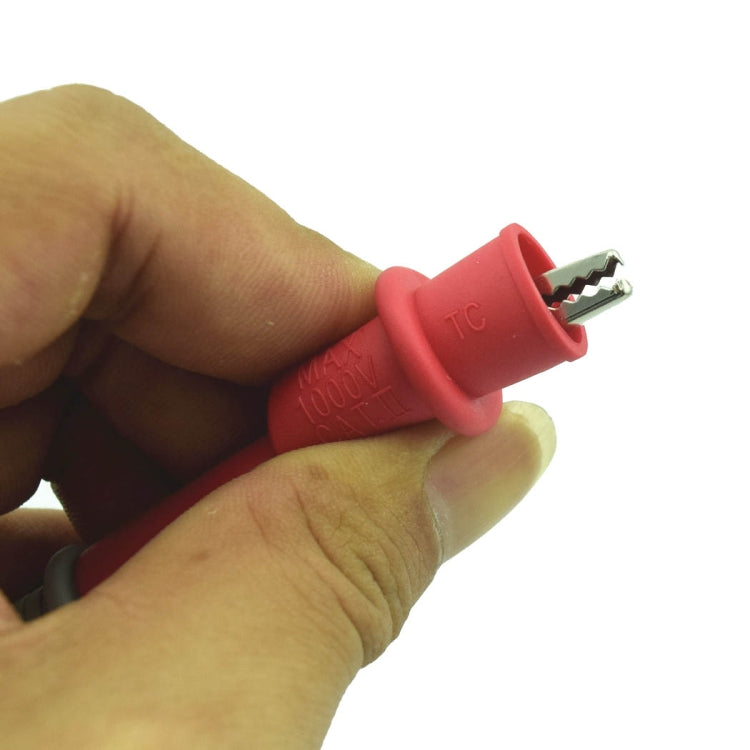 10 Pairs Multimeter Crocodile Clip Capacitor Clip Cover Pen Universal Accessories Connector Test Clip - Other Tester Tool by buy2fix | Online Shopping UK | buy2fix
