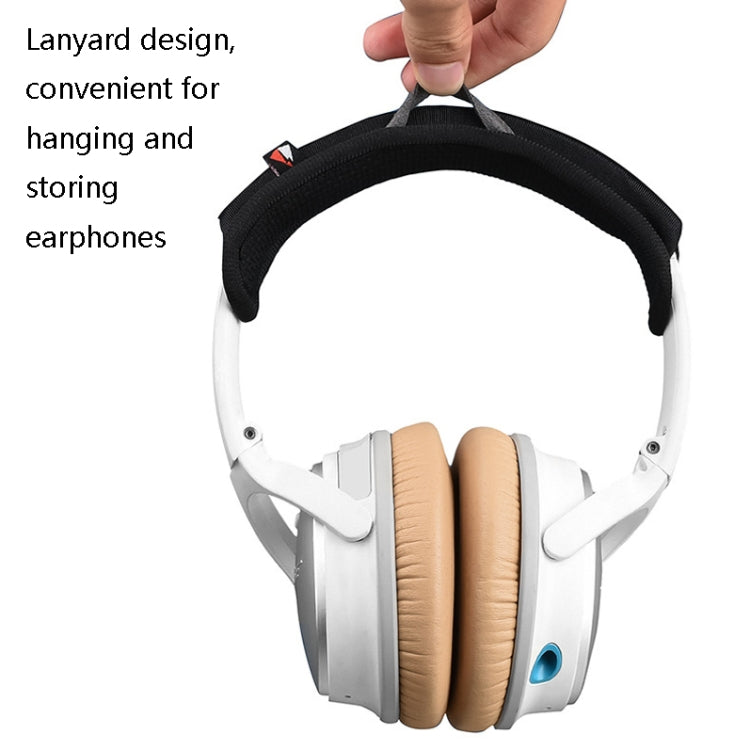 10 PCS G12S Headset Earphone Protection Cover Neoprene Head Beam Protection Pad(Large-Red) - Earmuff & Pad by buy2fix | Online Shopping UK | buy2fix