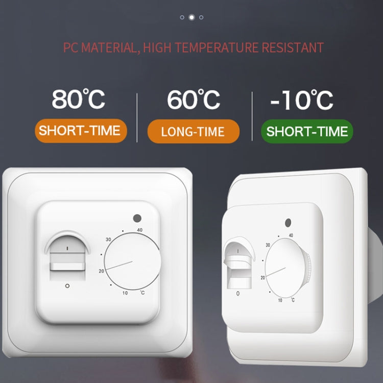 RTC70 Room Floor Heating Thermostat Mechanical Temperature Controller - Consumer Electronics by buy2fix | Online Shopping UK | buy2fix